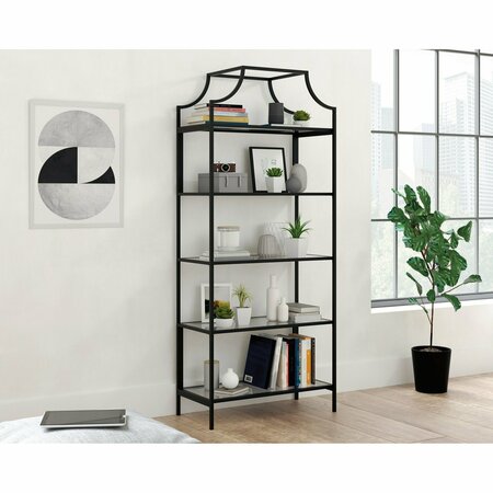 SAUDER Harvey Park Bookcase Black 425784